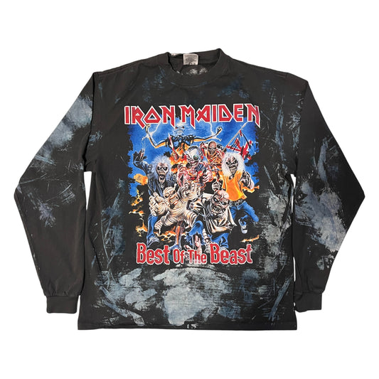 IRON MAIDEN SPLATTER LONGSLEEVE 1/1