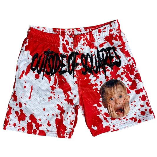 OUTSIDE OF SQUARES (HOME ALONE SHORTS)